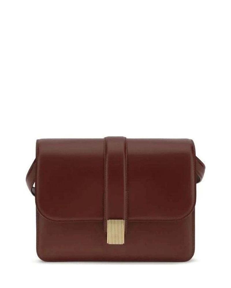 Khaite Burgundy Cross Body Bag 