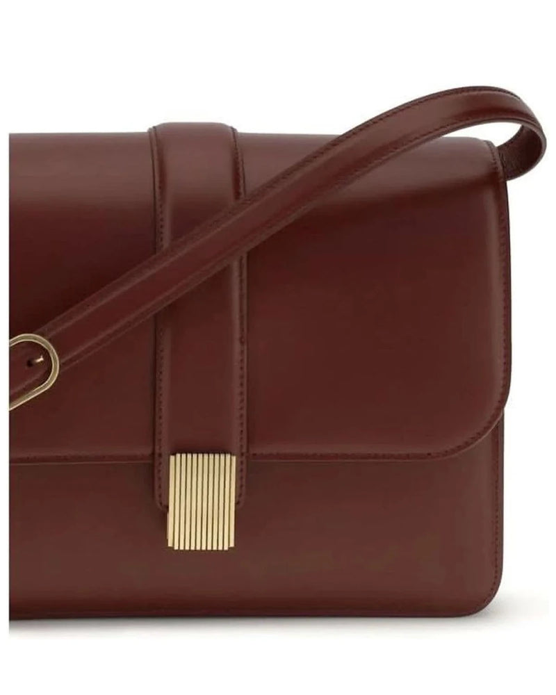 Khaite Burgundy Cross Body Bag 