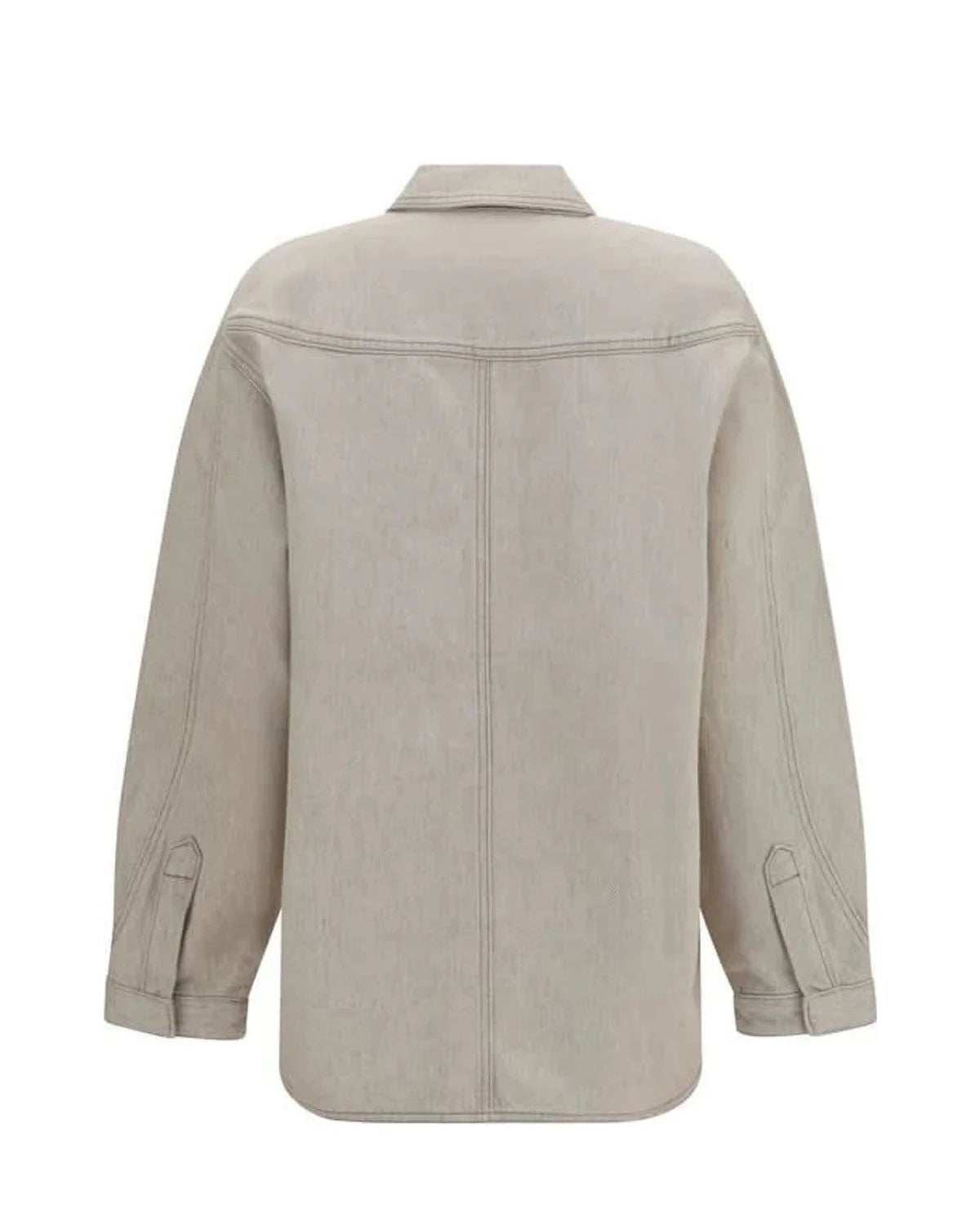 Jacquemus Dress Shirt in beige, Cotton — view 2
