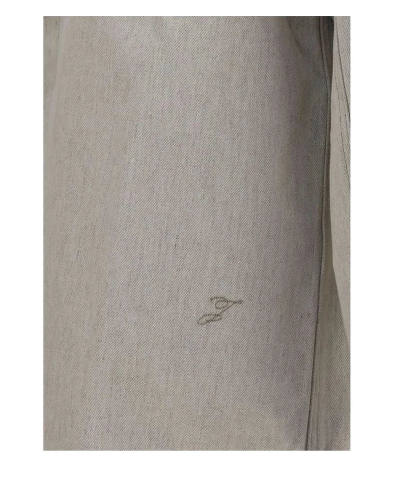 Jacquemus Dress Shirt in beige, Cotton — view 3