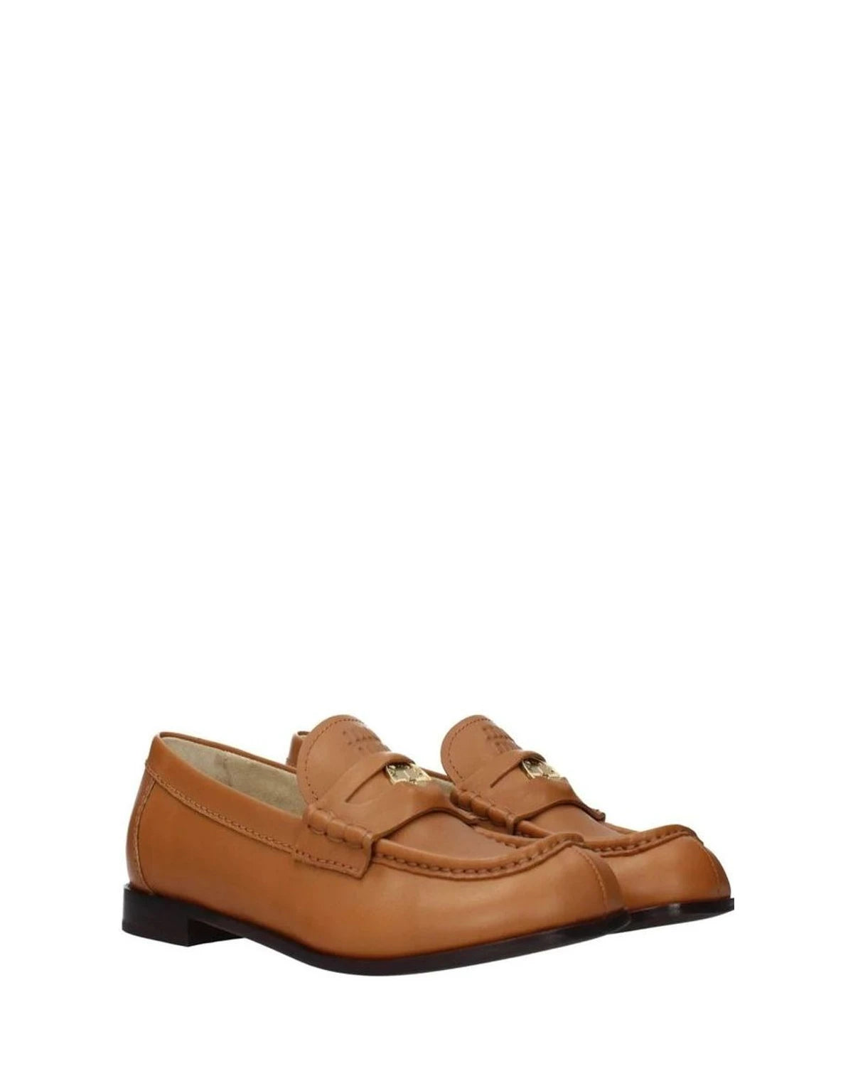 Miu Miu Brown Loafers 