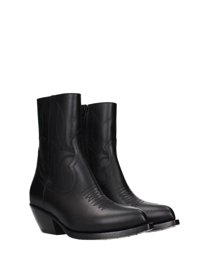 Celine Black Ankle Boots 