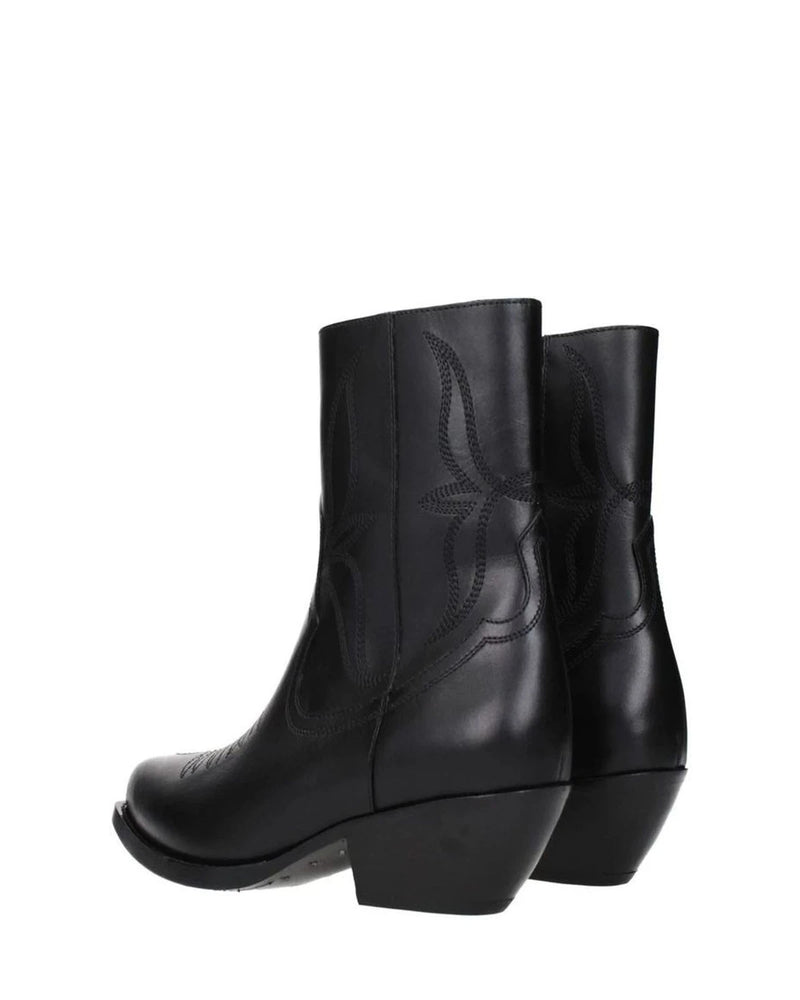 Celine Black Ankle Boots 