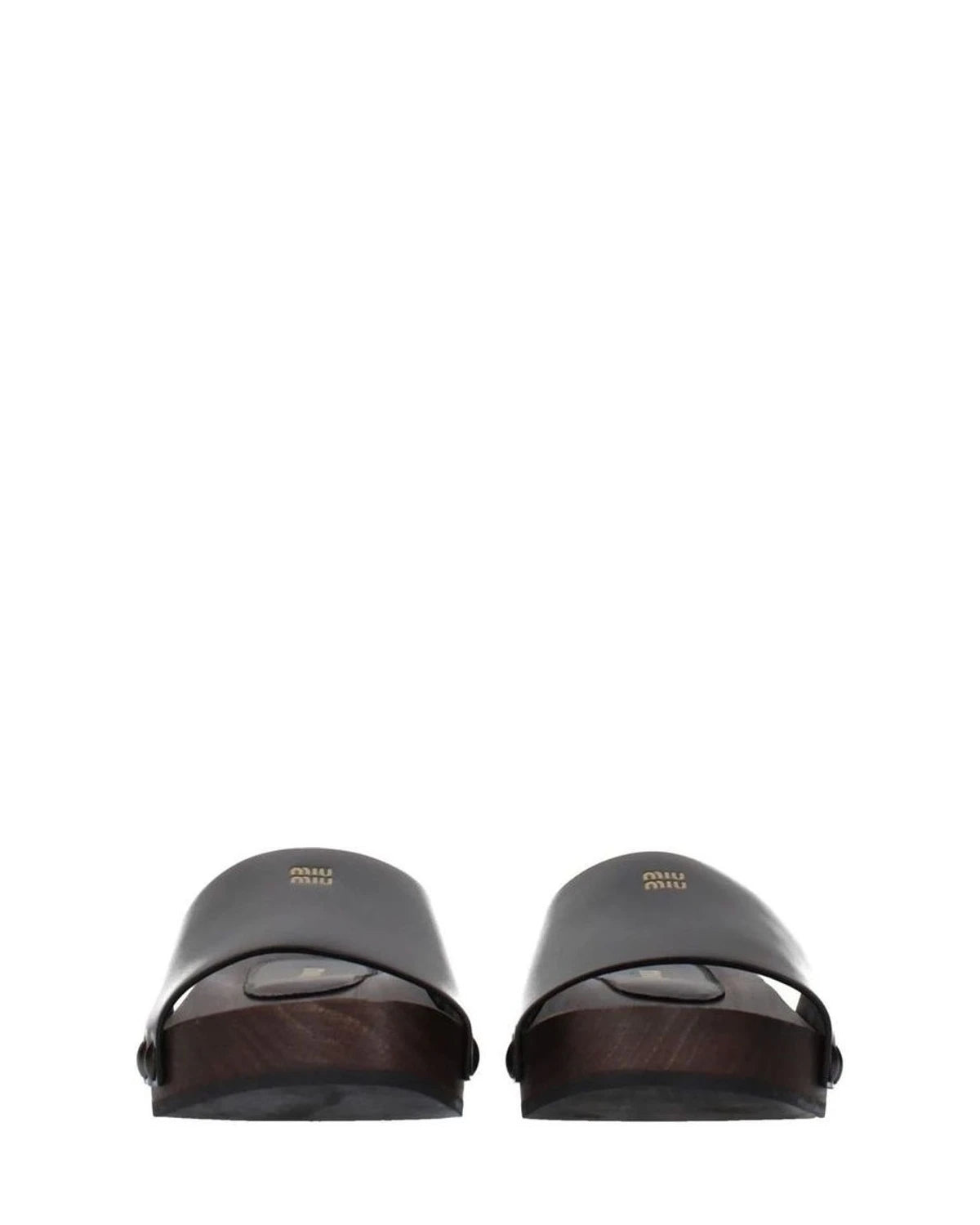 Miu Miu Black Sandals 
