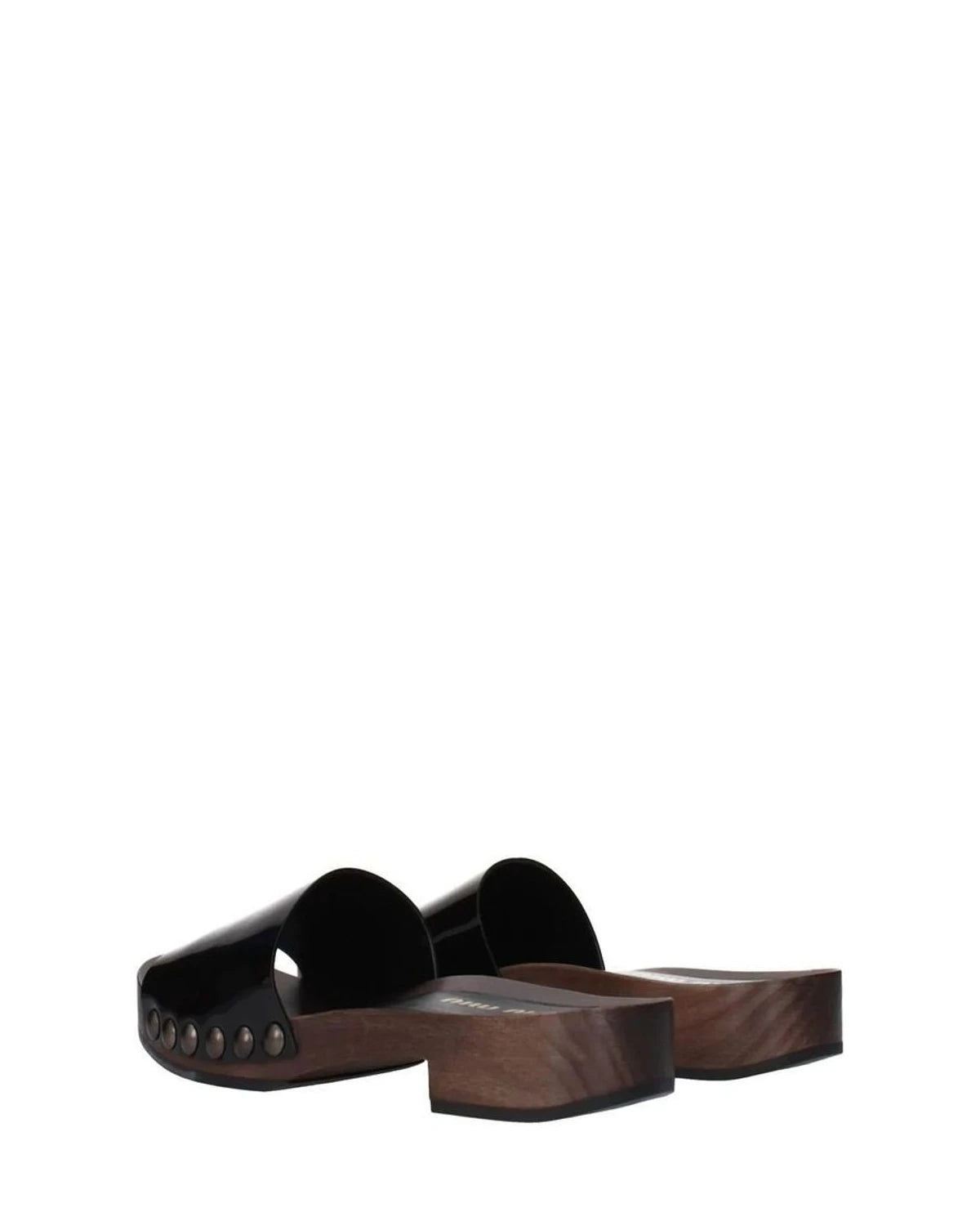 Miu Miu Black Sandals 