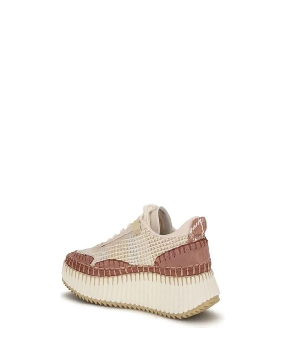 Chloé Beige Chunky Sneakers 