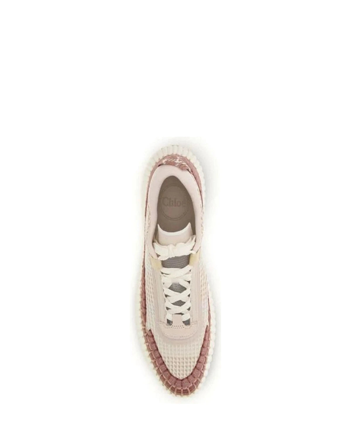 Chloé Beige Chunky Sneakers 