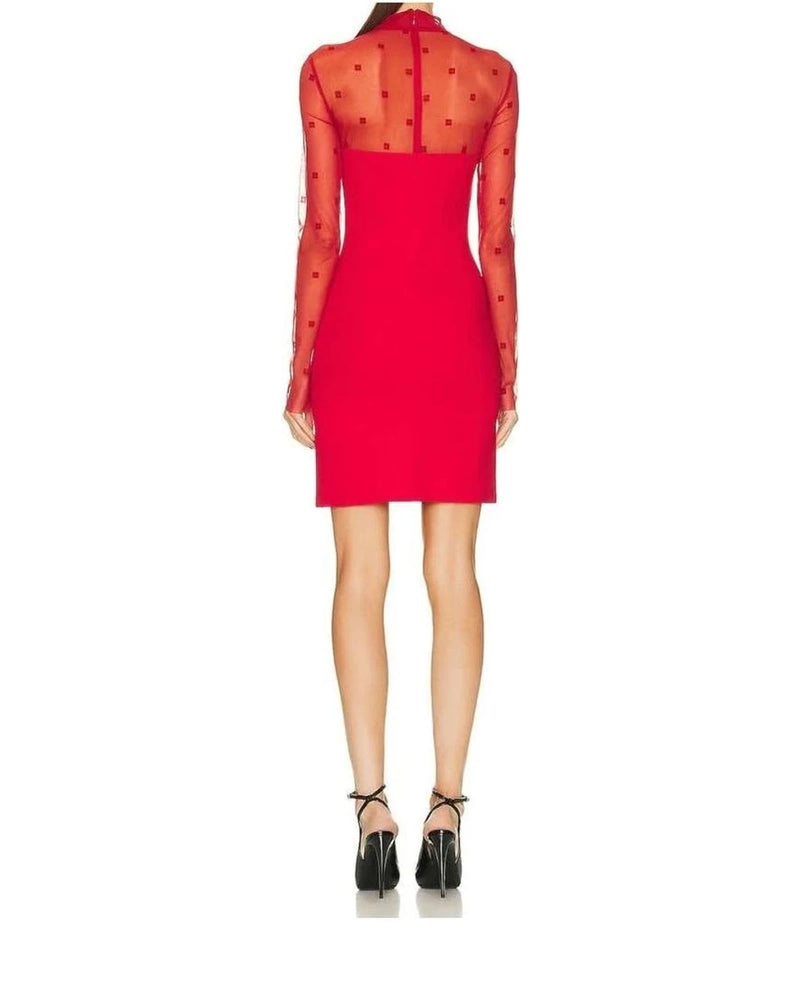Givenchy Dresse in red, Elastane — view 3