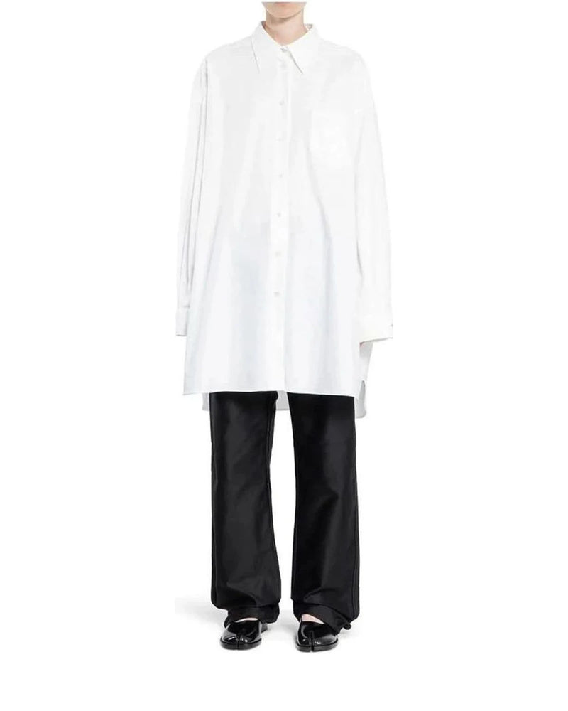 Maison Margiela Dress Shirt in white, Cotton — view 2