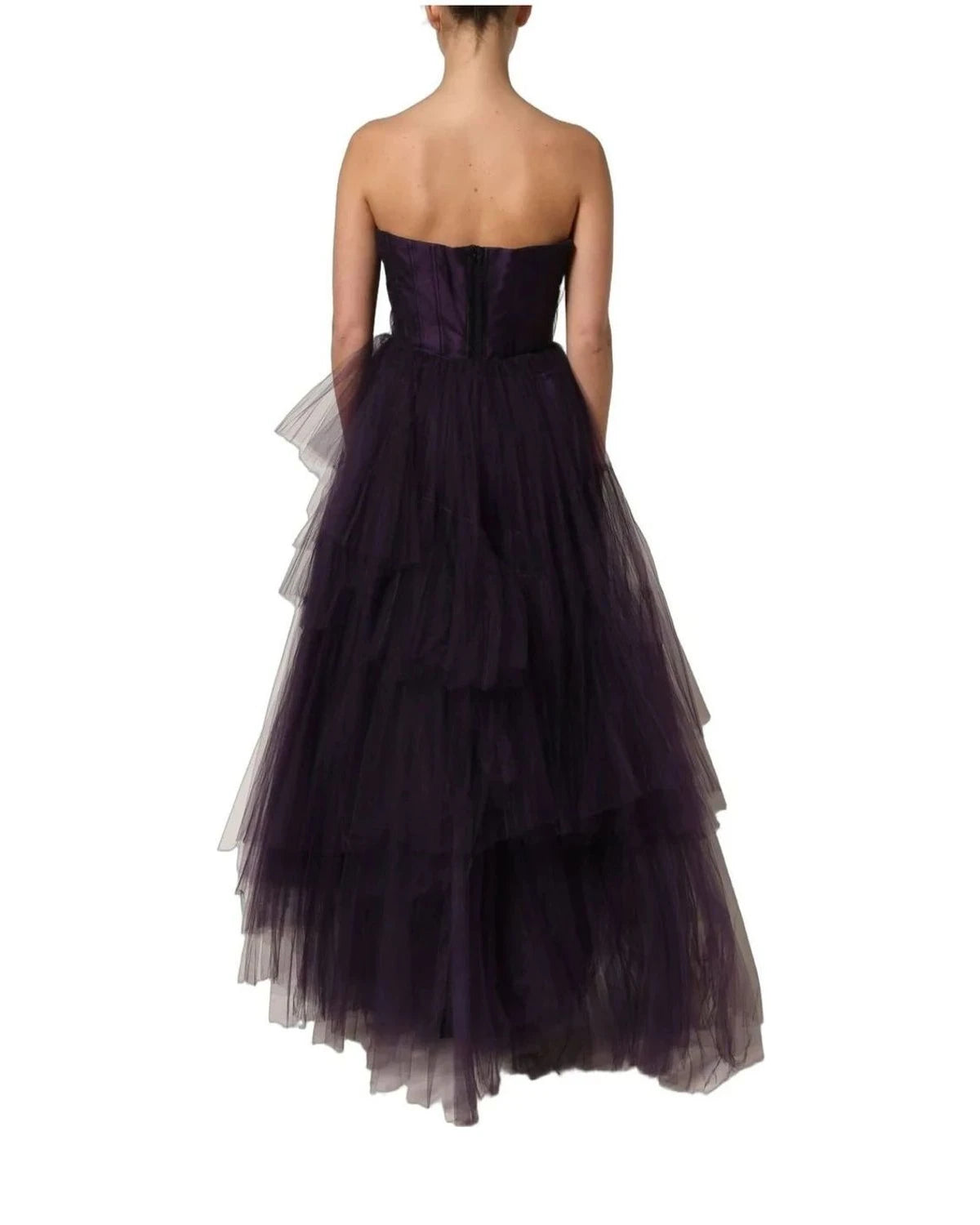 Dolce & Gabbana Dresse in purple, Silk — view 3