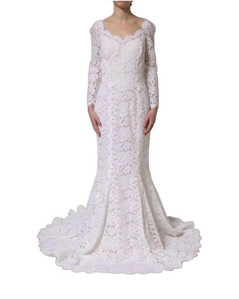 Dolce & Gabbana Wedding Dresse in white, Silk — view 2