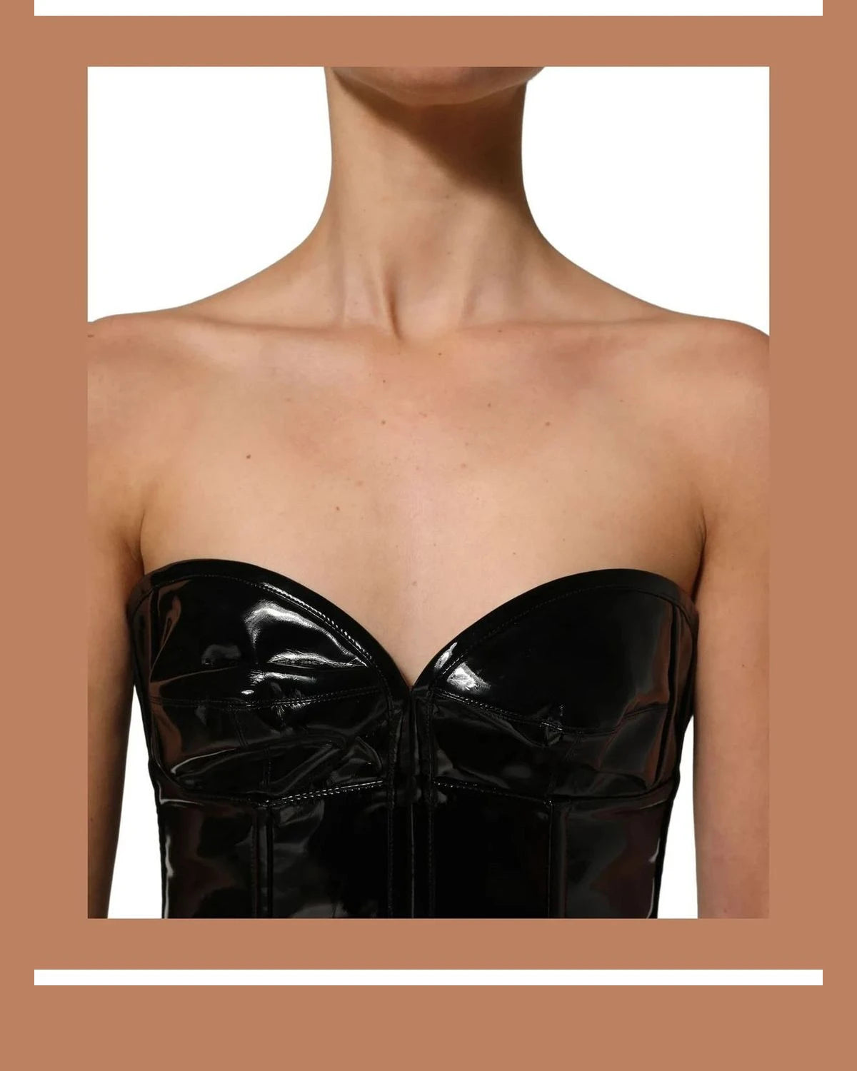 Dolce & Gabbana Dresse in black, Polyurethane — view 6
