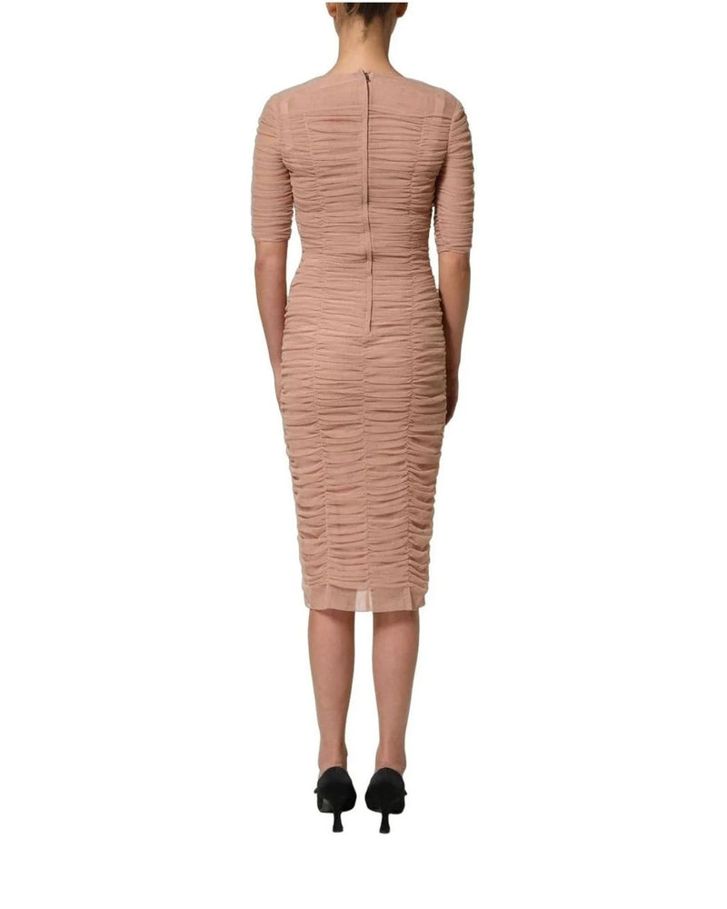 Dolce & Gabbana Dresse in beige, Silk — view 5