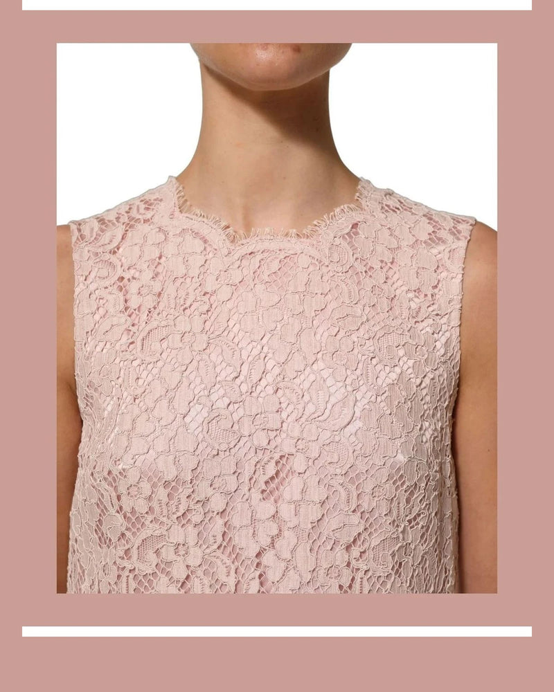 Dolce & Gabbana Dresse in pink, Silk