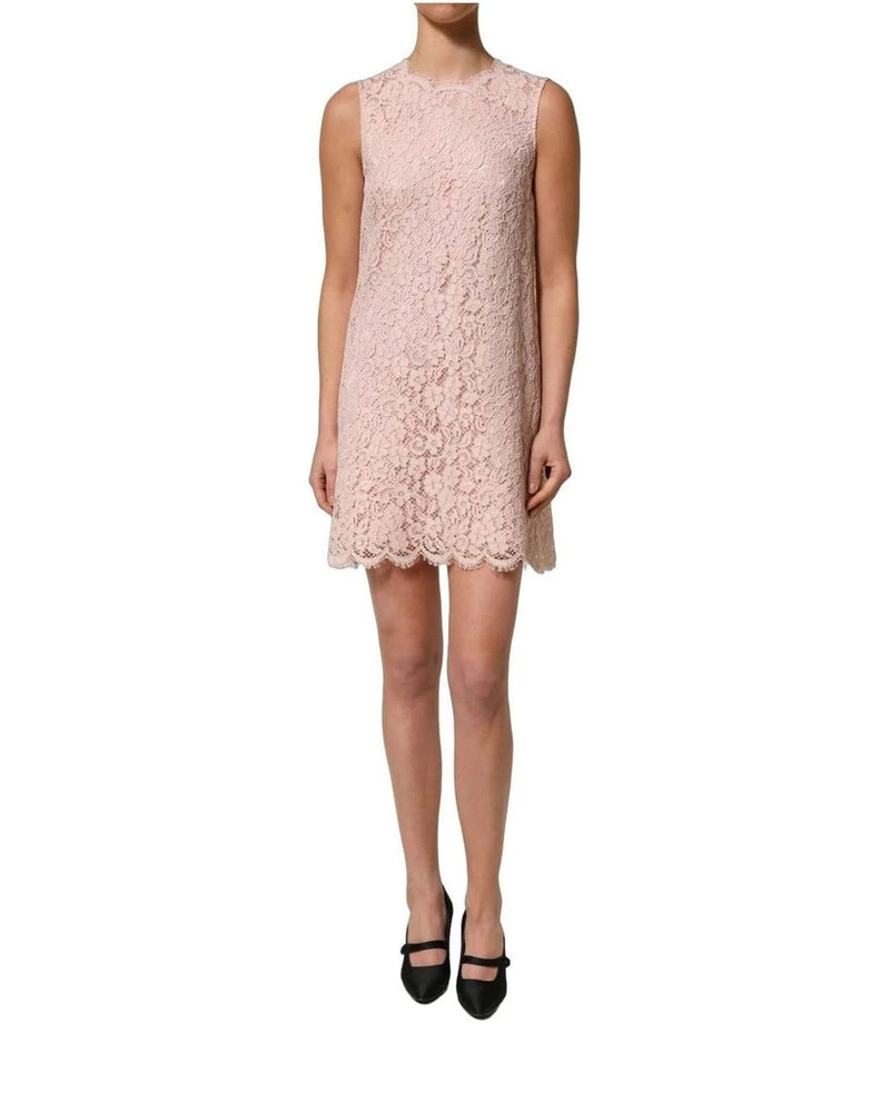 Dolce & Gabbana Dresse in pink, Silk — view 4