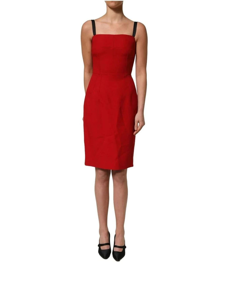 Dolce & Gabbana Dresse in red, Polyester — view 3