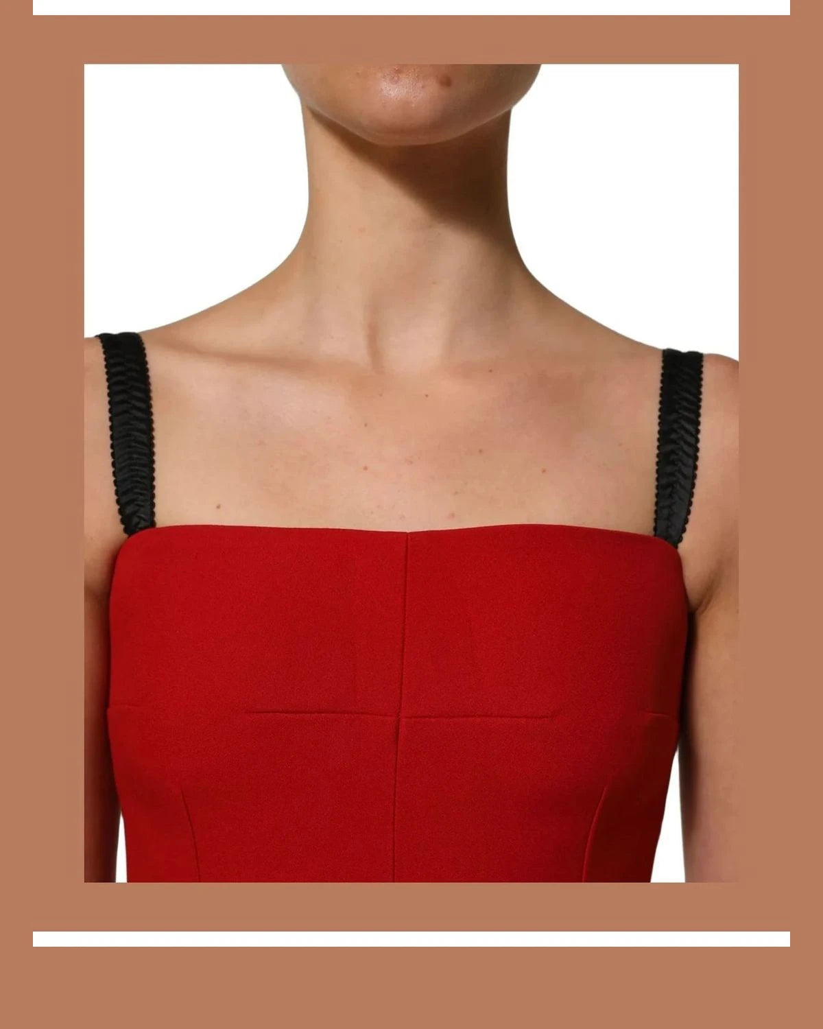 Dolce & Gabbana Dresse in red, Polyester — view 6
