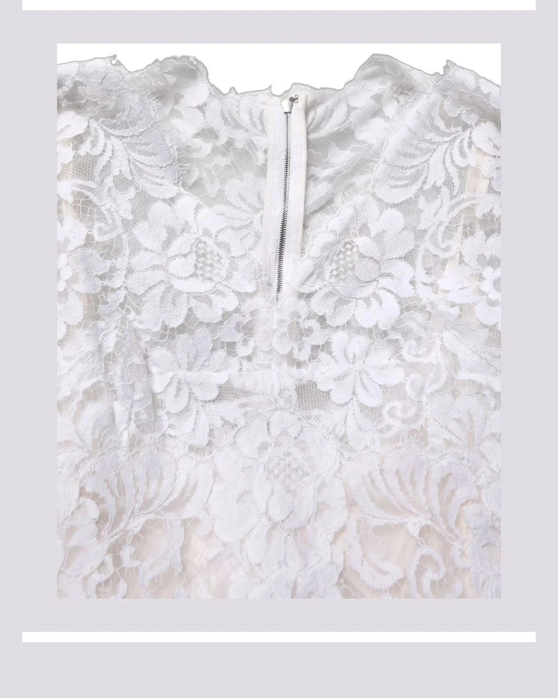 Dolce & Gabbana Dresse in white, Silk
