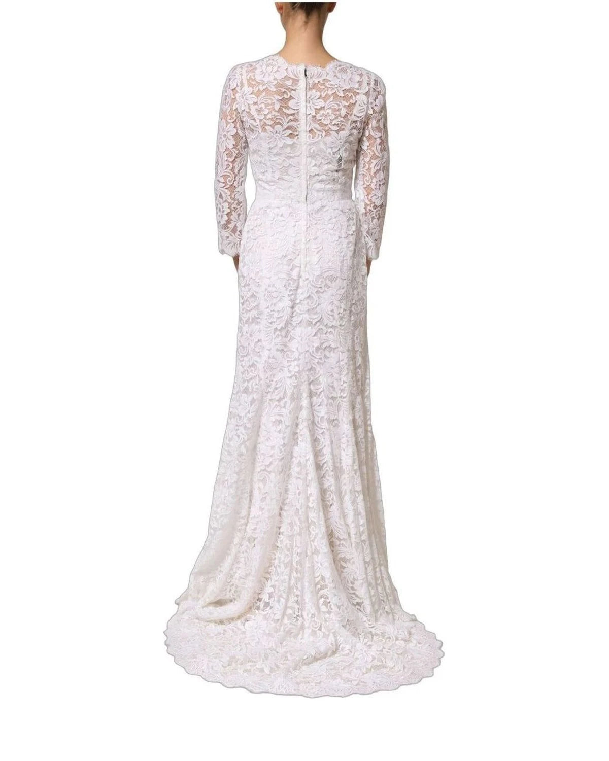Dolce & Gabbana Dresse in white, Silk — view 5