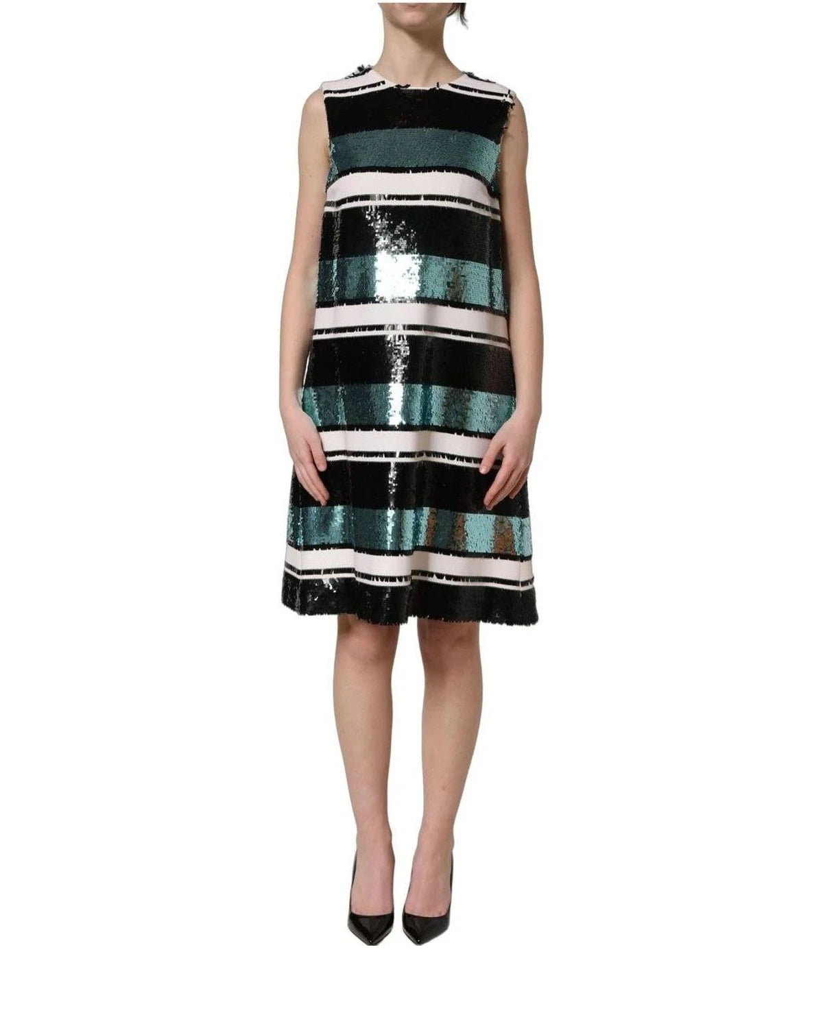 Dolce & Gabbana Dresse in multicolor, Silk — view 3