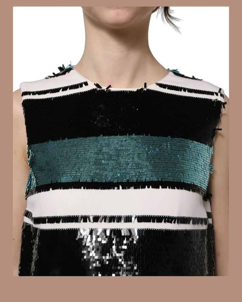 Dolce & Gabbana Dresse in multicolor, Silk — view 6