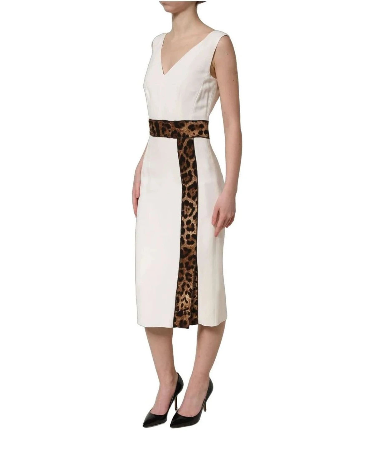 Dolce & Gabbana Dresse in white, Silk — view 4