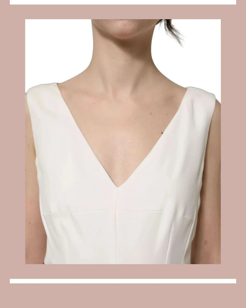 Dolce & Gabbana Dresse in white, Silk — view 6
