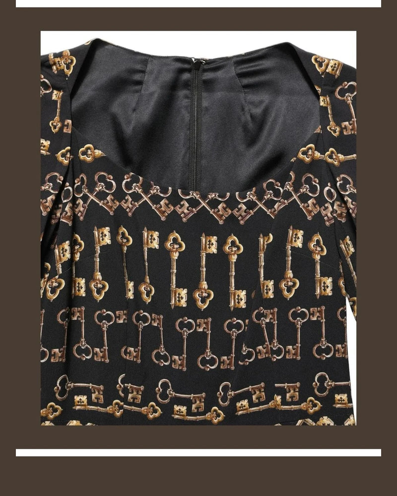 Dolce & Gabbana Dresse in black, Silk