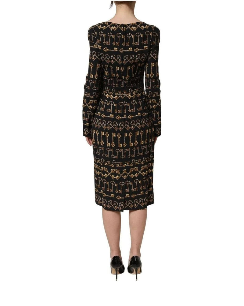 Dolce & Gabbana Dresse in black, Silk — view 6