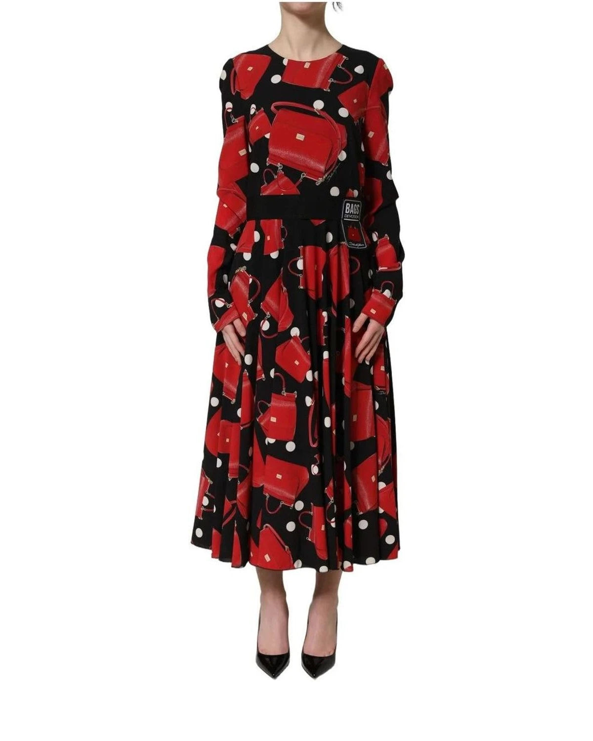 Dolce & Gabbana Dresse in black, Silk — view 3