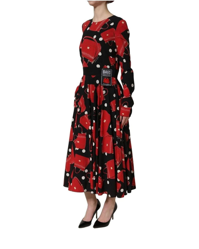 Dolce & Gabbana Dresse in black, Silk — view 4