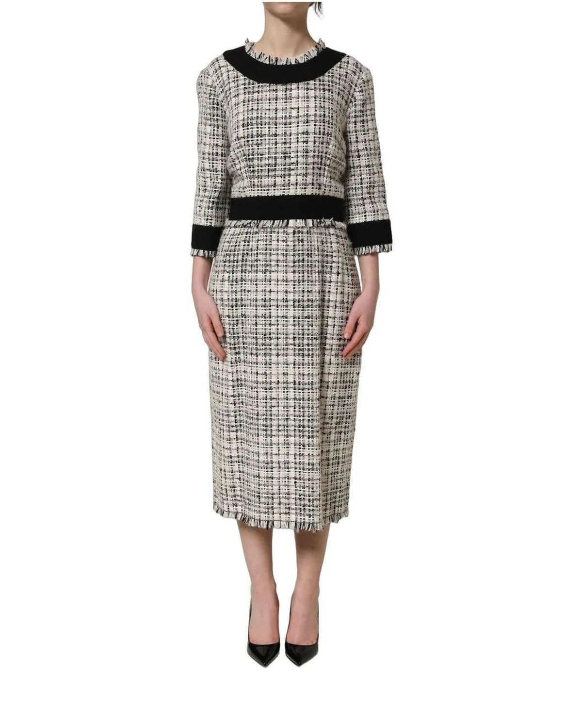 Dolce & Gabbana Dresse in white, Cotton — view 2
