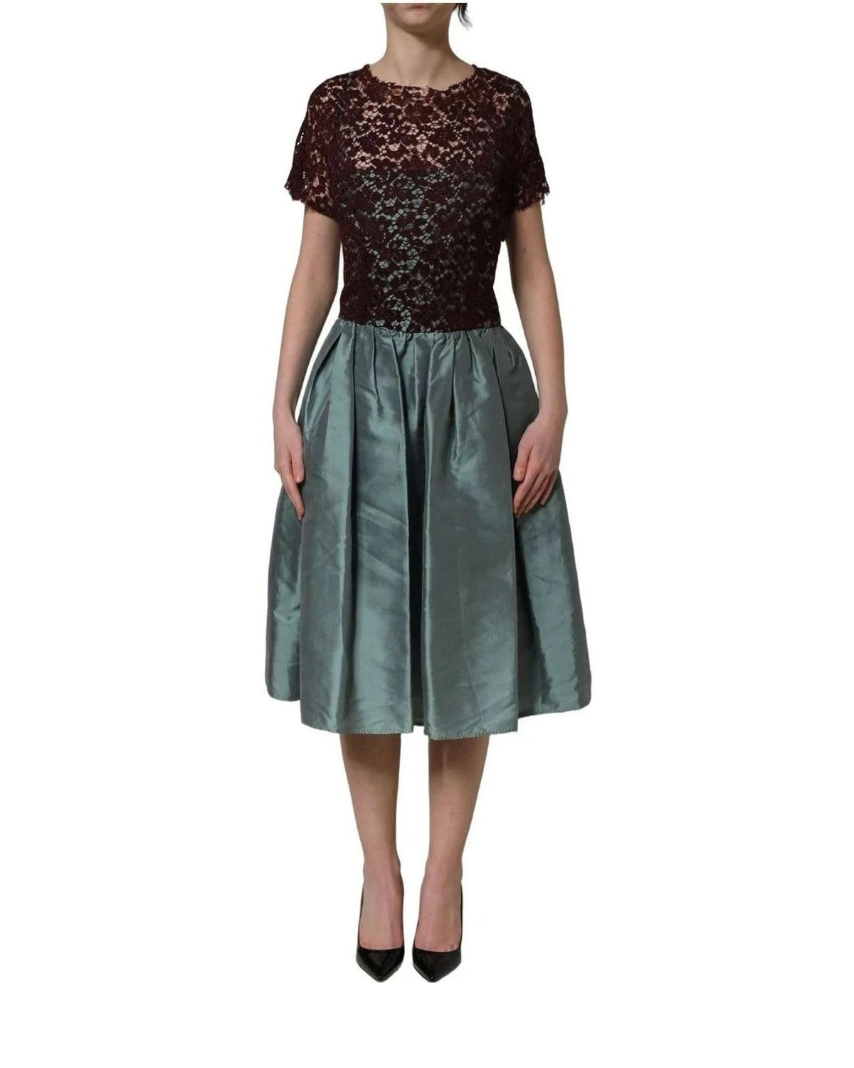 Dolce & Gabbana Dresse in purple, Silk — view 2