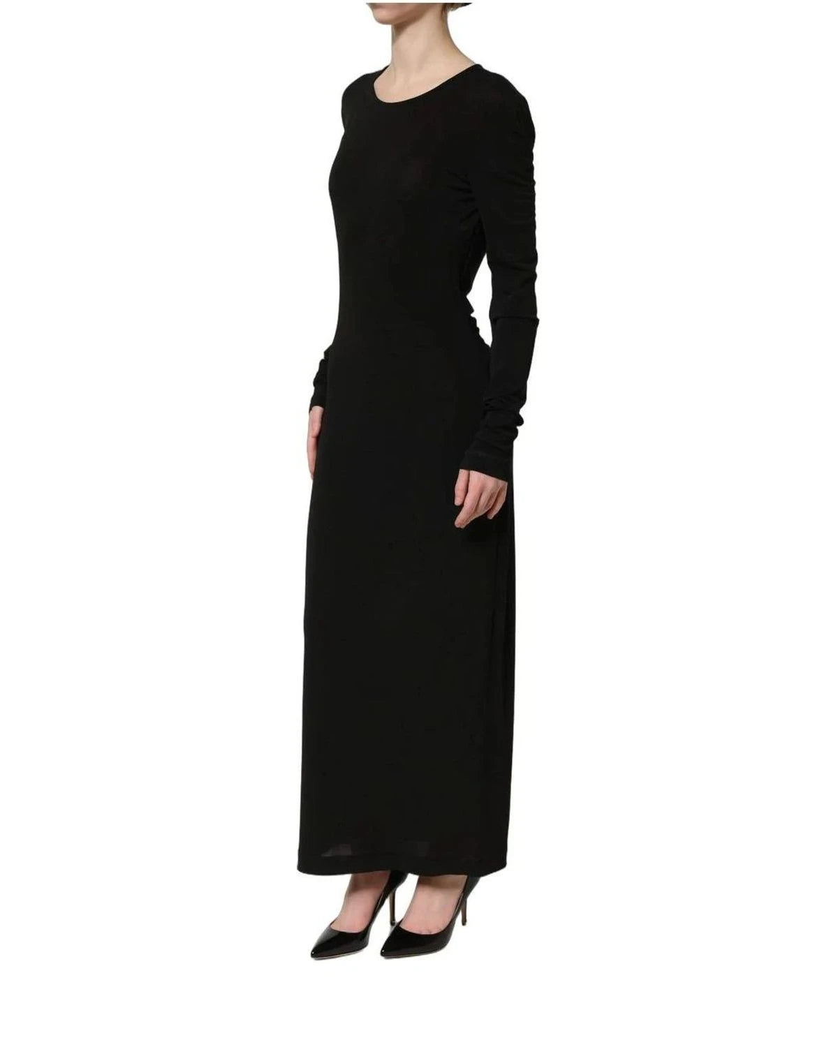 Dolce & Gabbana Dresse in black, Cotton — view 6