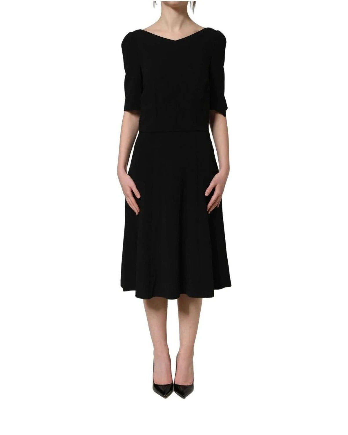 Dolce & Gabbana Dresse in black, Silk — view 2