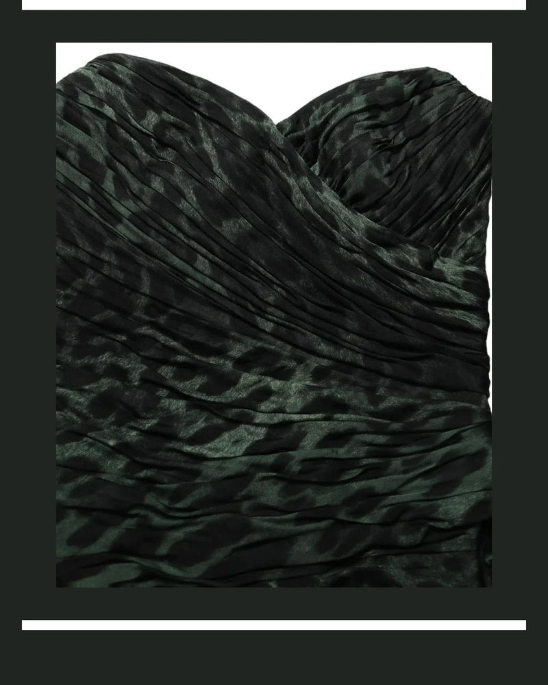 Dolce & Gabbana Dresse in green, Silk