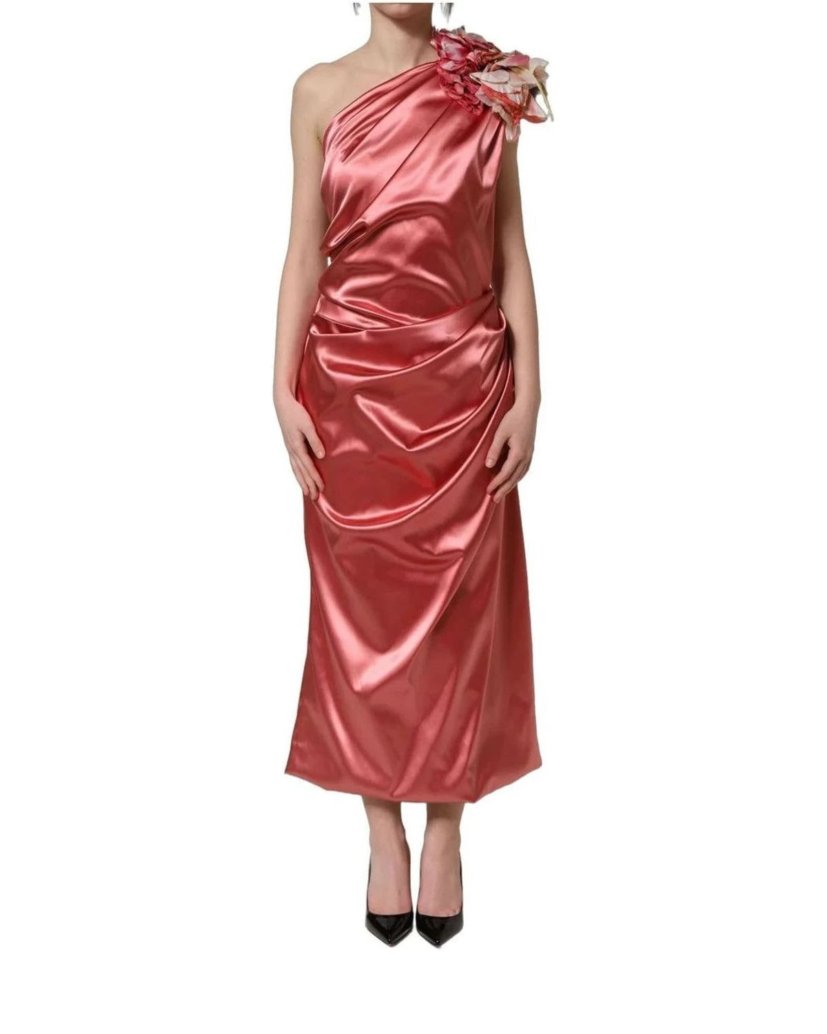 Dolce & Gabbana Dresse in pink, Silk — view 3