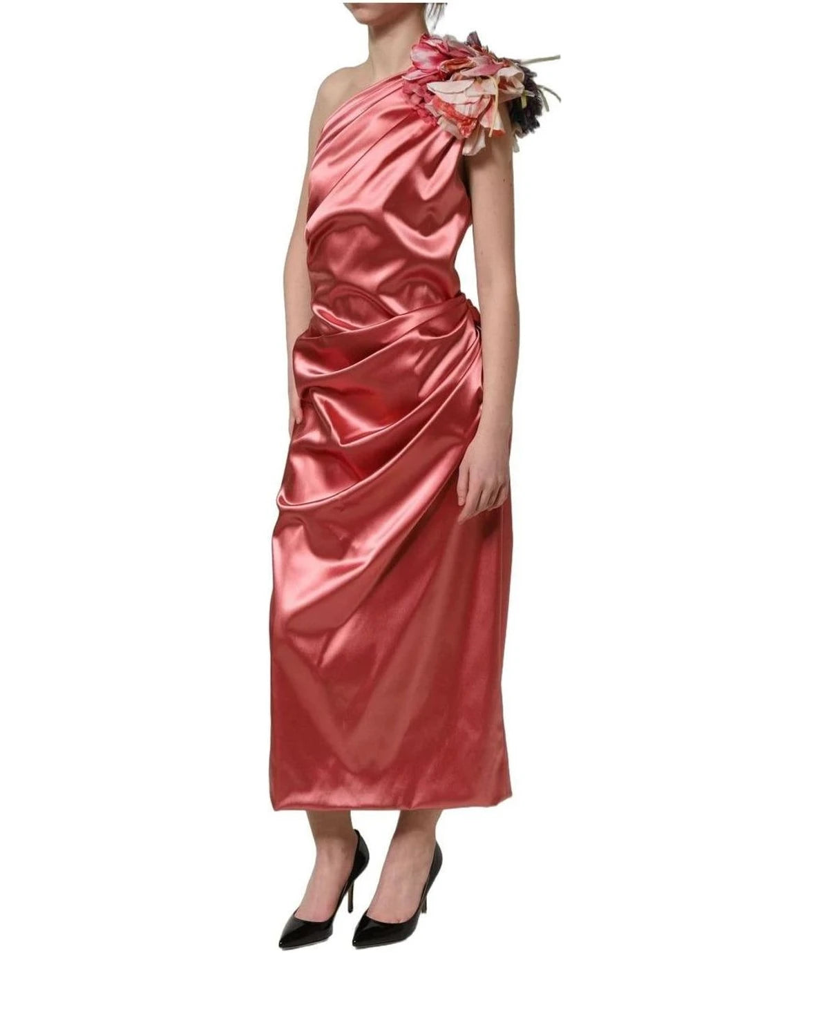 Dolce & Gabbana Dresse in pink, Silk — view 4