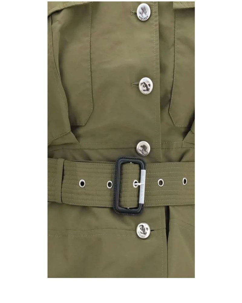 Alexander McQueen Trucker Jacket in green, Cotton — view 3