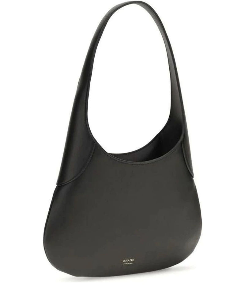 Khaite Black Hobo Bag 