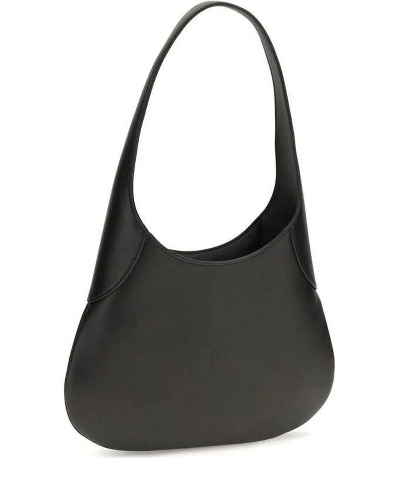 Khaite Black Hobo Bag 