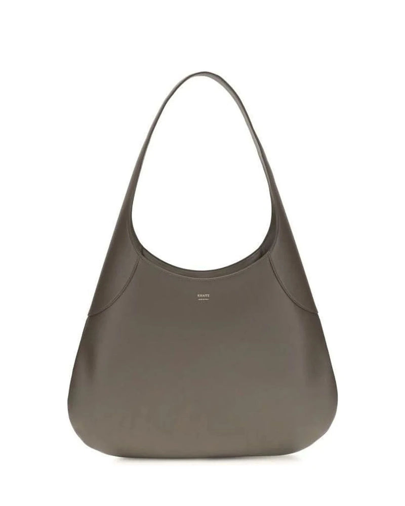 Khaite Gray Hobo Bag 
