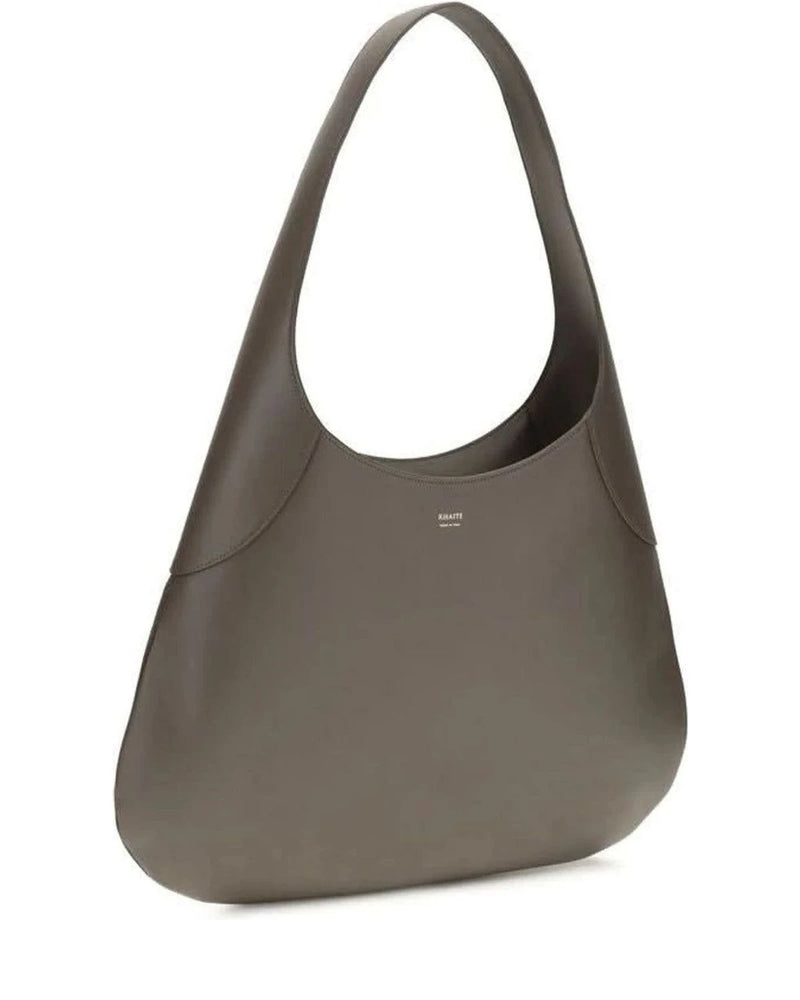 Khaite Gray Hobo Bag 