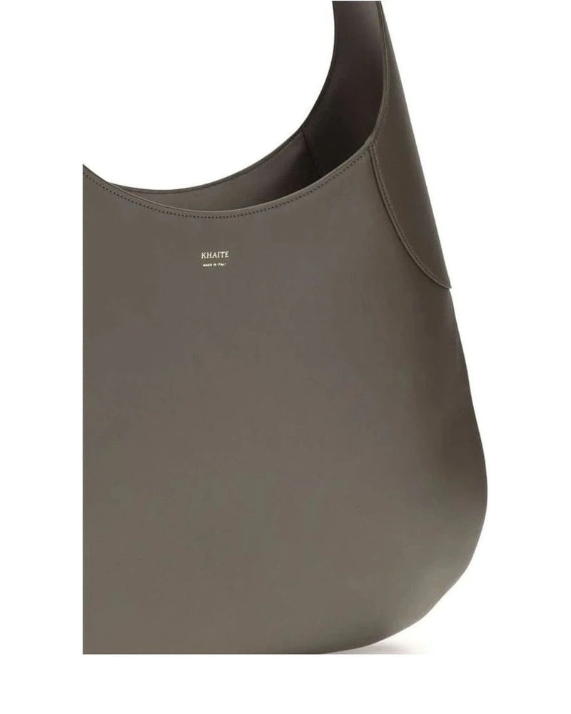 Khaite Gray Hobo Bag 