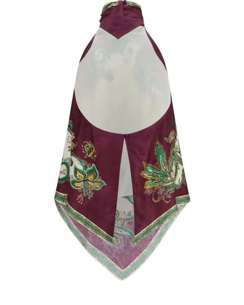 Alemais Blouse in white, Viscose — view 2