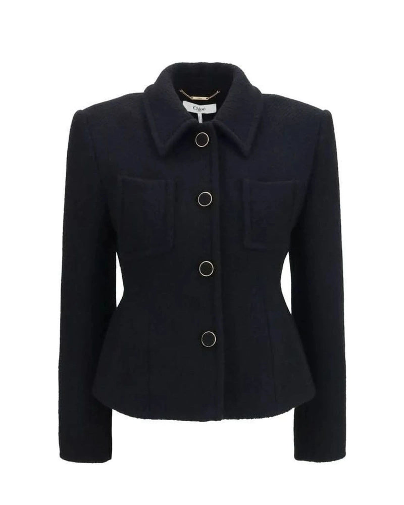 Chloé Blazer in black, Merino Wool