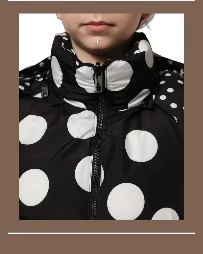Dolce & Gabbana Puffer Jacket in black, Polyester — view 6