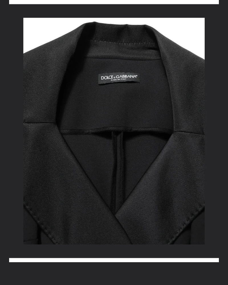 Dolce & Gabbana Overcoat in black, Nylon — view 2