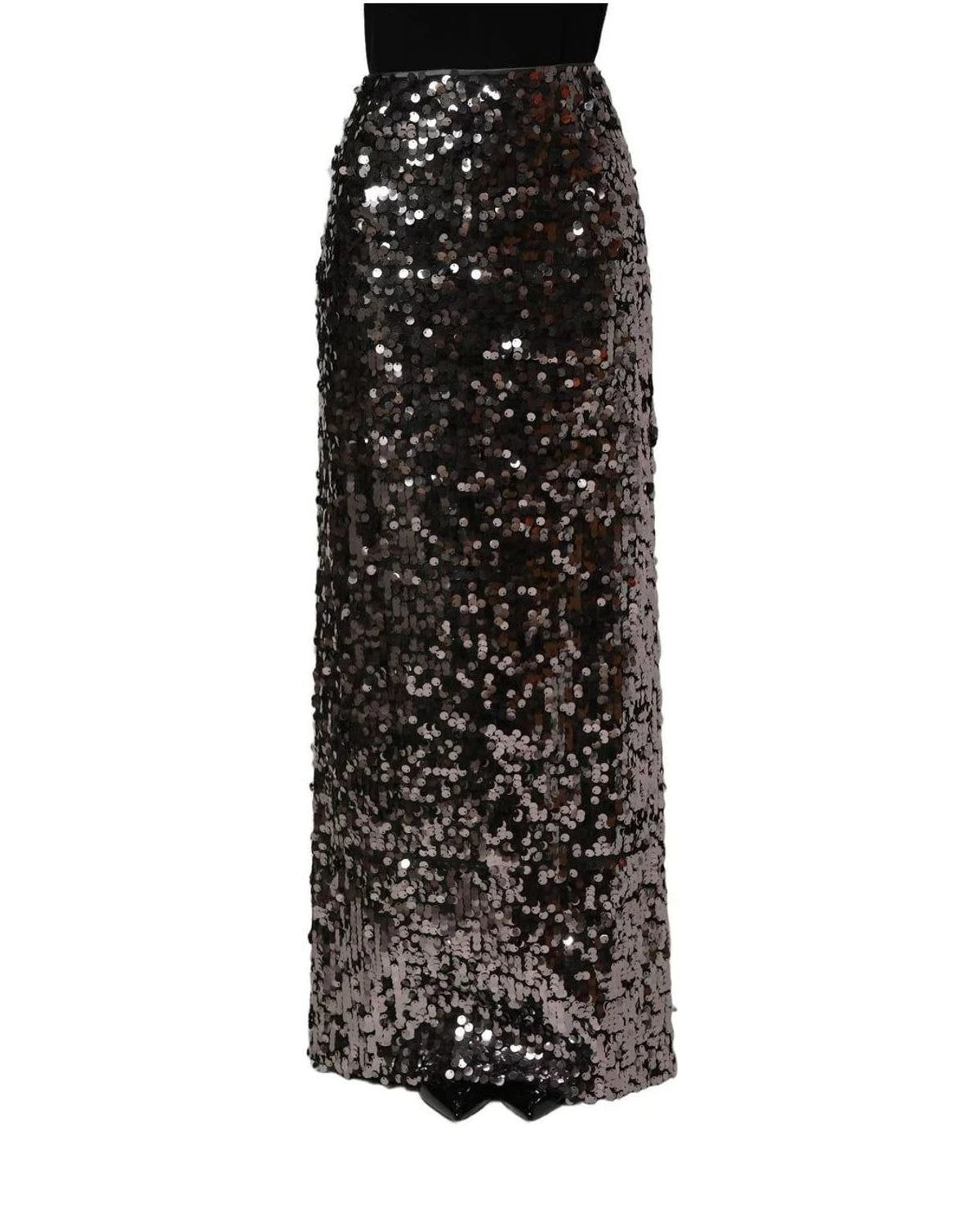 Dolce & Gabbana Skirt in brown, Silk — view 3