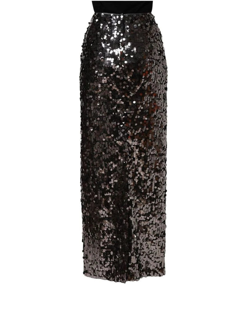 Dolce & Gabbana Skirt in brown, Silk — view 5